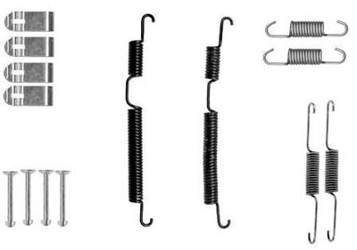 Accessory Kit, brake shoes TEXTAR 97049400
