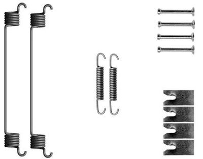 Accessory Kit, brake shoes TEXTAR 97049700