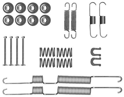 TEXTAR 97050100 Accessory Kit, brake shoes