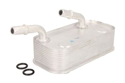 Oil Cooler, engine oil THERMOTEC D4B001TT