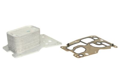 Oil Cooler, engine oil THERMOTEC D4B021TT