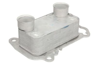 Oil Cooler, engine oil THERMOTEC D4B027TT