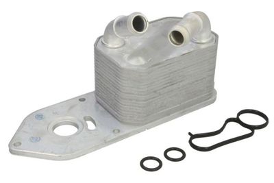 Oil Cooler, engine oil THERMOTEC D4G021TT
