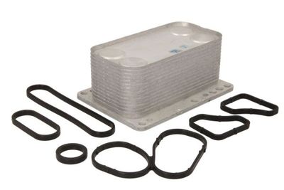 Oil Cooler, engine oil THERMOTEC D4R008TT