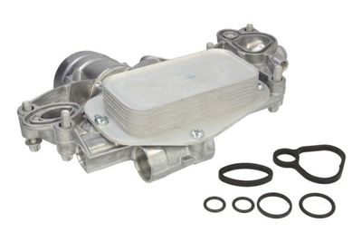 Oil Cooler, engine oil THERMOTEC D4X021TT