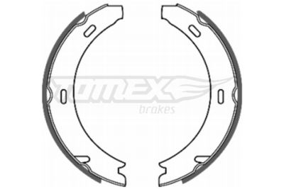 Brake Shoe Set TOMEX Brakes TX 20-37