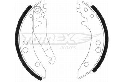 Brake Shoe Set TOMEX Brakes TX 20-97
