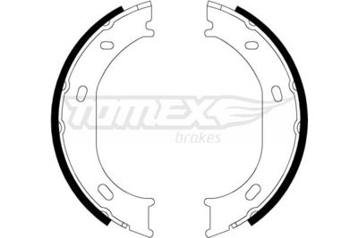 Brake Shoe Set TOMEX Brakes TX 21-17