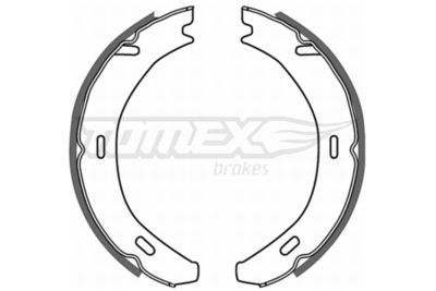 Brake Shoe Set TOMEX Brakes TX 21-20