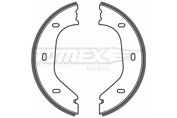 TOMEX Brakes TX 21-21 Brake Shoe Set