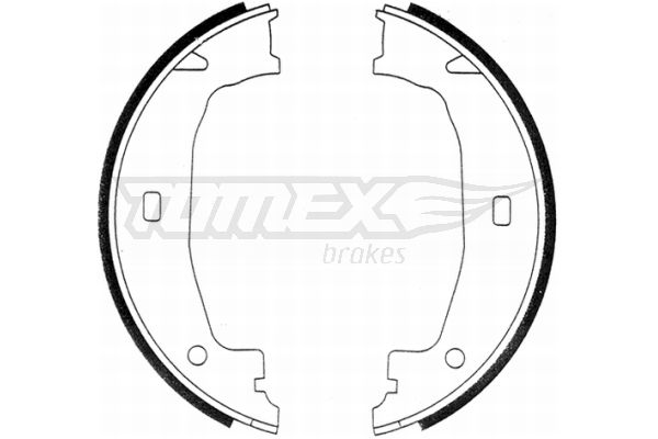 TOMEX Brakes TX 21-24 Brake Shoe Set