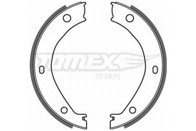 Brake Shoe Set TOMEX Brakes TX 21-26