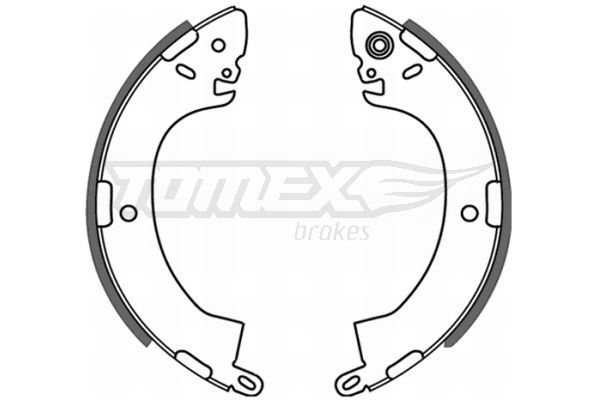 TOMEX Brakes TX 21-44 Brake Shoe Set