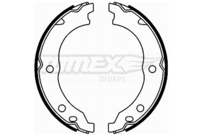 Brake Shoe Set TOMEX Brakes TX 21-68