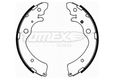 Brake Shoe Set TOMEX Brakes TX 21-74