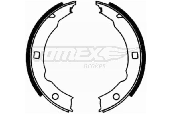 TOMEX Brakes TX 21-79 Brake Shoe Set