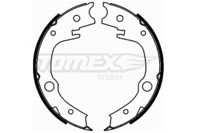 Brake Shoe Set TOMEX Brakes TX 21-86