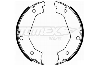 Brake Shoe Set TOMEX Brakes TX 21-88