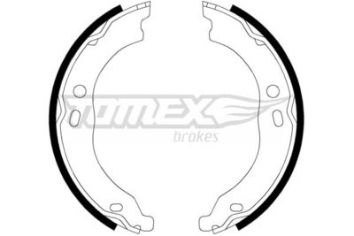 Brake Shoe Set TOMEX Brakes TX 21-99