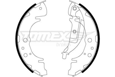 Brake Shoe Set TOMEX Brakes TX 22-06