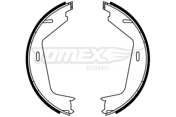 TOMEX Brakes TX 22-11 Brake Shoe Set