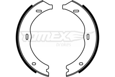 Brake Shoe Set TOMEX Brakes TX 22-12