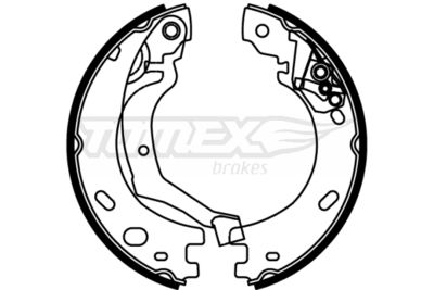 Brake Shoe Set TOMEX Brakes TX 22-22