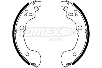Brake Shoe Set TOMEX Brakes TX 22-31