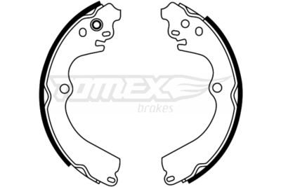 Brake Shoe Set TOMEX Brakes TX 22-32