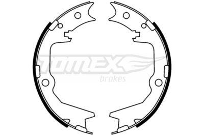 Brake Shoe Set TOMEX Brakes TX 22-39