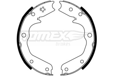 Brake Shoe Set TOMEX Brakes TX 22-43