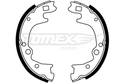 Brake Shoe Set TOMEX Brakes TX 22-49