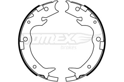 Brake Shoe Set TOMEX Brakes TX 22-65
