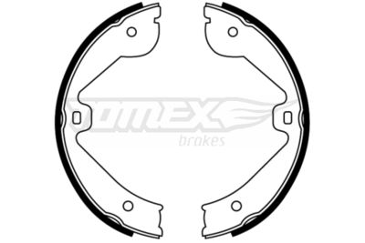 Brake Shoe Set TOMEX Brakes TX 22-67