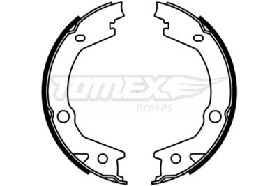 Brake Shoe Set TOMEX Brakes TX 22-68