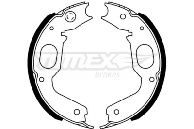 Brake Shoe Set TOMEX Brakes TX 22-73