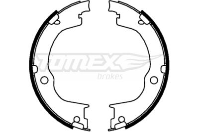 Brake Shoe Set TOMEX Brakes TX 22-77