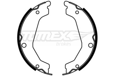 Brake Shoe Set TOMEX Brakes TX 22-78