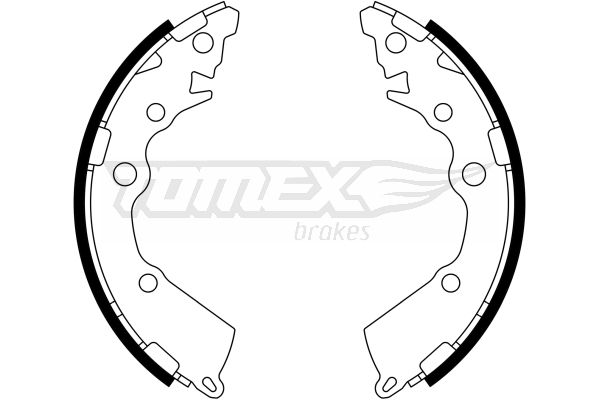 TOMEX Brakes TX 23-18 Brake Shoe Set