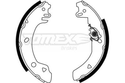 Brake Shoe Set TOMEX Brakes TX 23-22