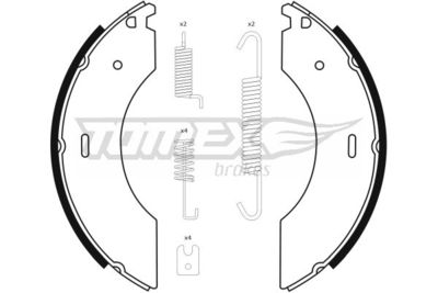 Brake Shoe Set TOMEX Brakes TX 23-41