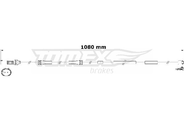 TOMEX Brakes TX 31-18 Warning Contact, brake pad wear