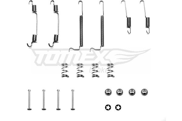 TOMEX Brakes TX 40-04 Accessory Kit, brake shoes