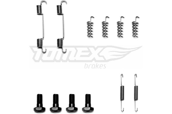 TOMEX Brakes TX 40-07 Accessory Kit, brake shoes