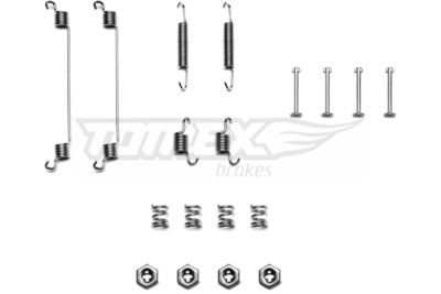 Accessory Kit, brake shoes TOMEX Brakes TX 40-09