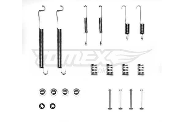 TOMEX Brakes TX 40-18 Accessory Kit, brake shoes