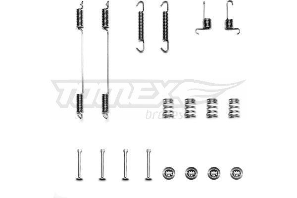 TOMEX Brakes TX 40-31 Accessory Kit, brake shoes