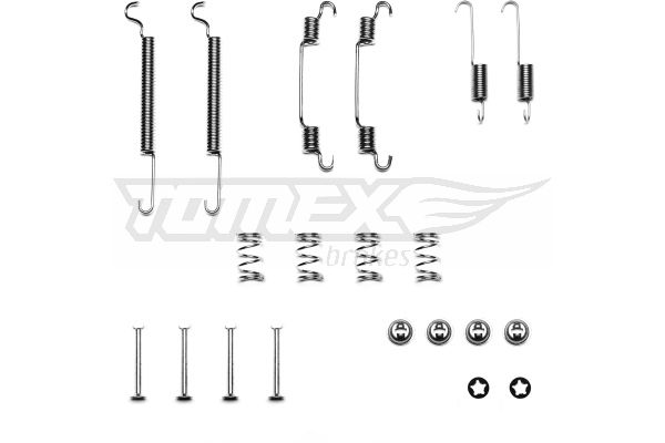 TOMEX Brakes TX 40-34 Accessory Kit, brake shoes