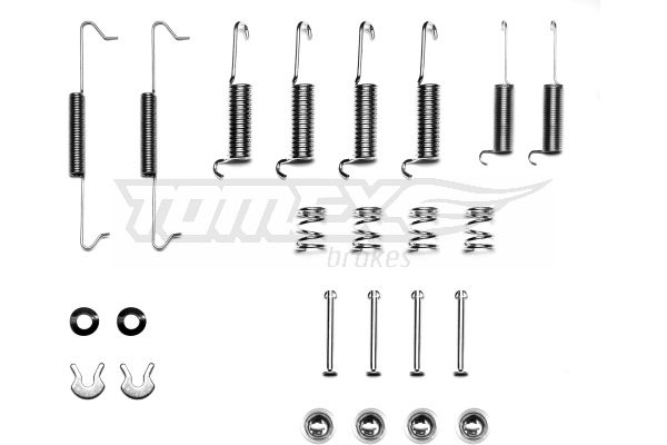 TOMEX Brakes TX 40-46 Accessory Kit, brake shoes