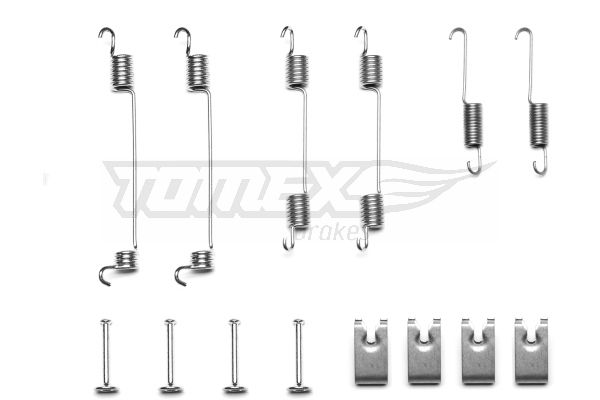 TOMEX Brakes TX 40-70 Accessory Kit, brake shoes